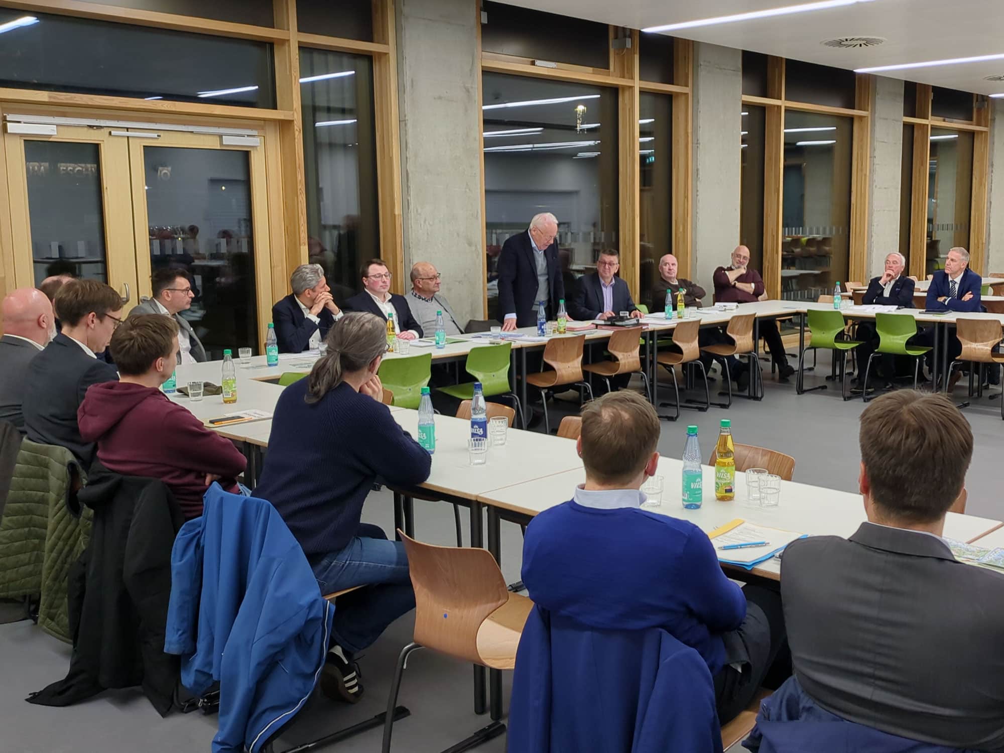 Gut besuchte Versammlung: Vorsitzender Claus Brüggemann begrüßte die Teilnehmerinnen und Teilnehmer.