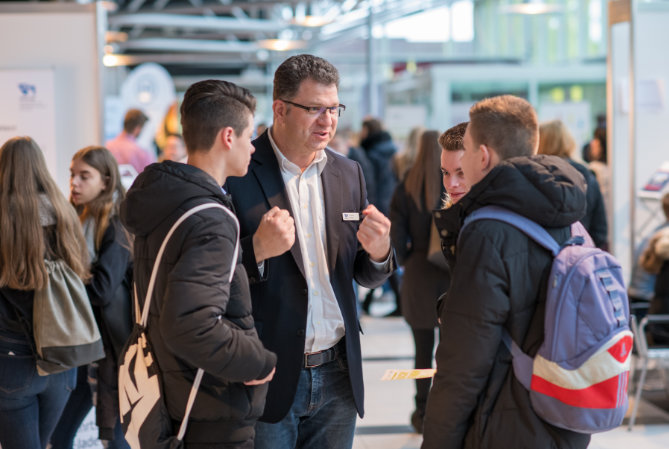 Über 1000 Schüler informierten sich auf der vocatium über ihre berufliche Zukunft.